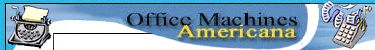 Office Machine Americana logo